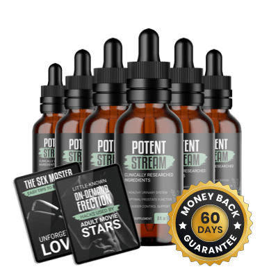 PotentStream - 6 Bottles + 2  Ebooks