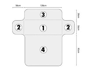 Starlyf Sofa Cover Two Seats a 59,99€