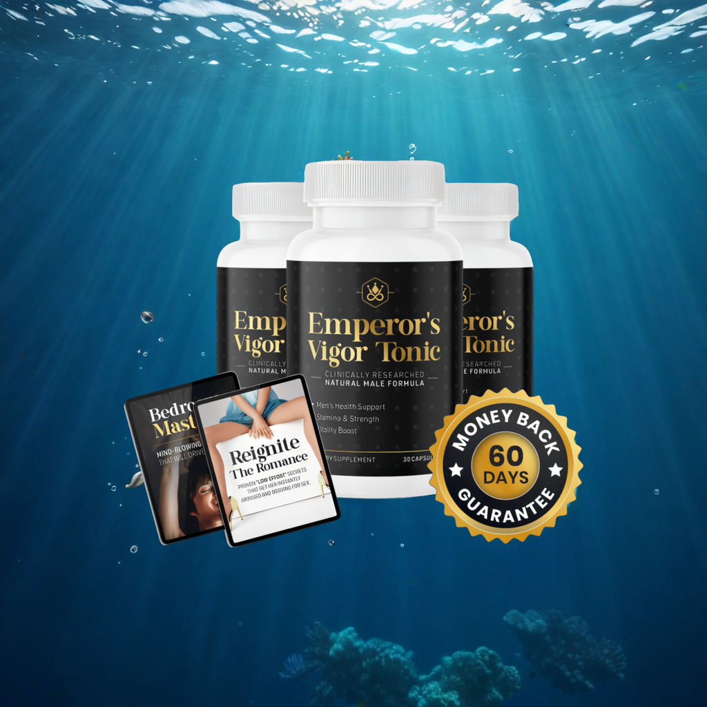 Emperor's Vigor Tonic - 3 Bottles + 2  Ebooks