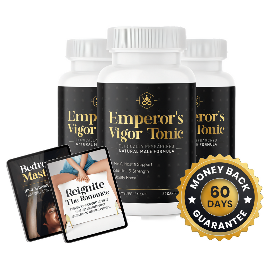 Emperor's Vigor Tonic - 3 Bottles + 2  Ebooks
