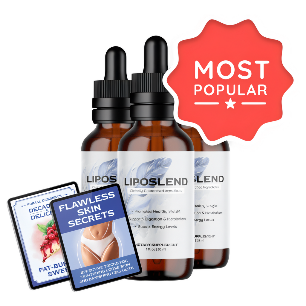 LipoSlend - 3 Bottles + 2  Ebooks