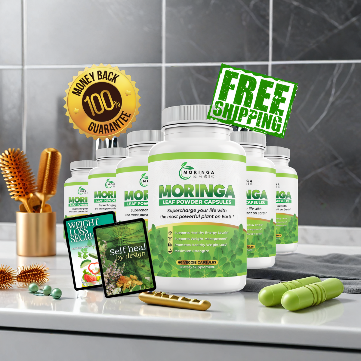 Moringa Magic - (6 bottles) Special Limited Time Discount